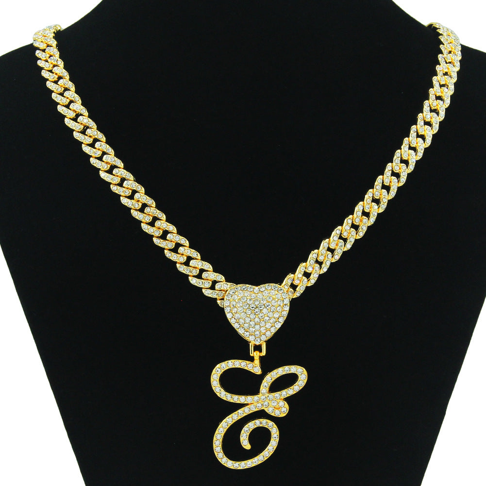 Chill Alphabet Pendant Necklace