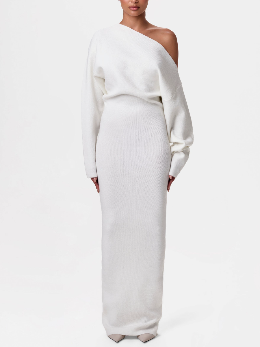 Knit Strapless Dress