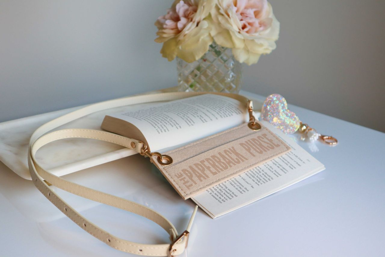 Paperback Purse Bookmark + Strap Set