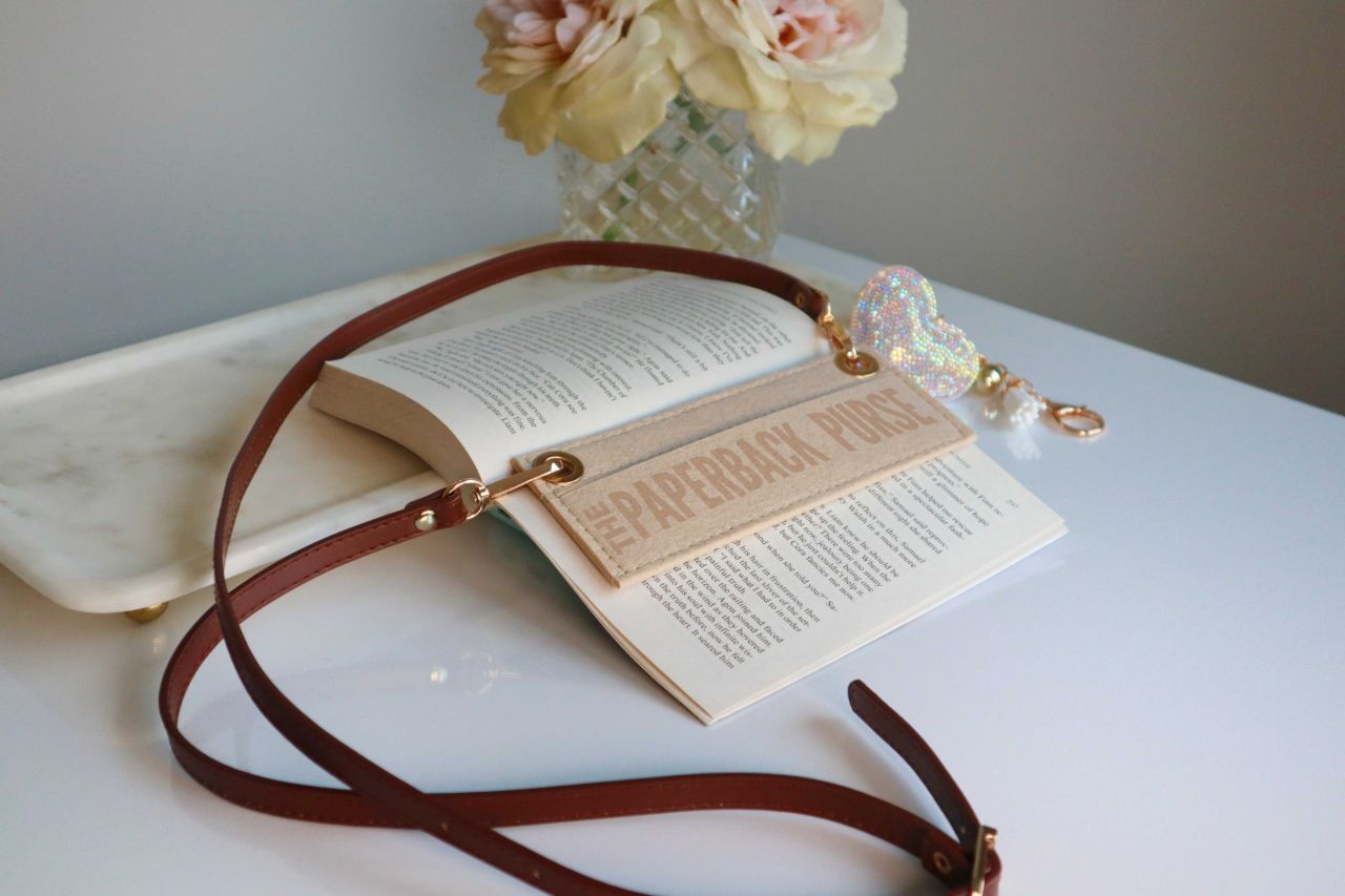 Paperback Purse Bookmark + Strap Set