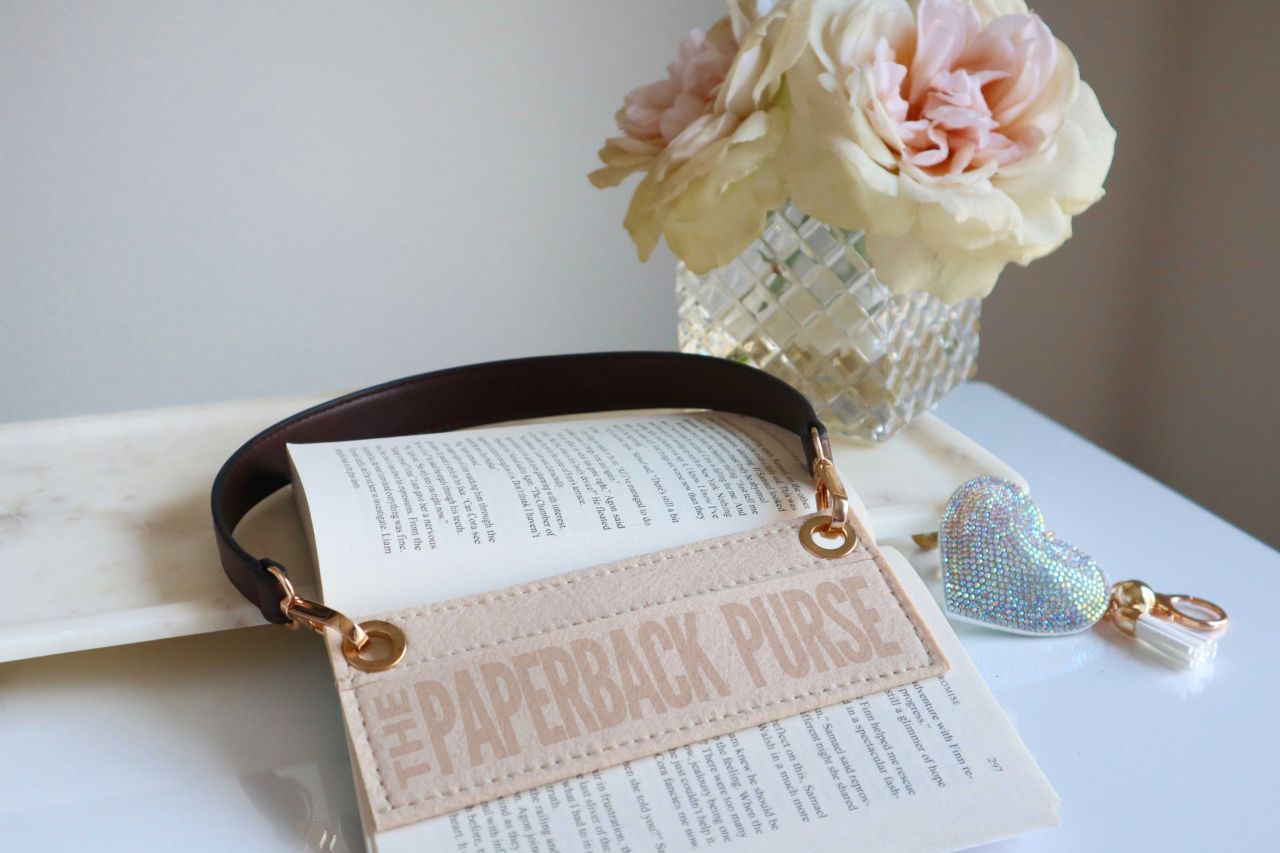 Paperback Purse Bookmark + Strap Set