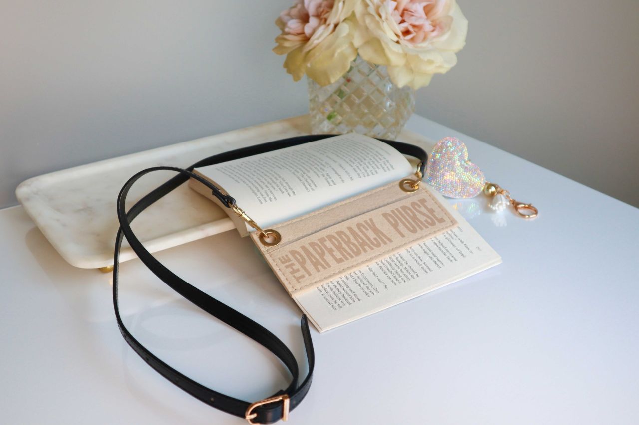 Paperback Purse Bookmark + Strap Set