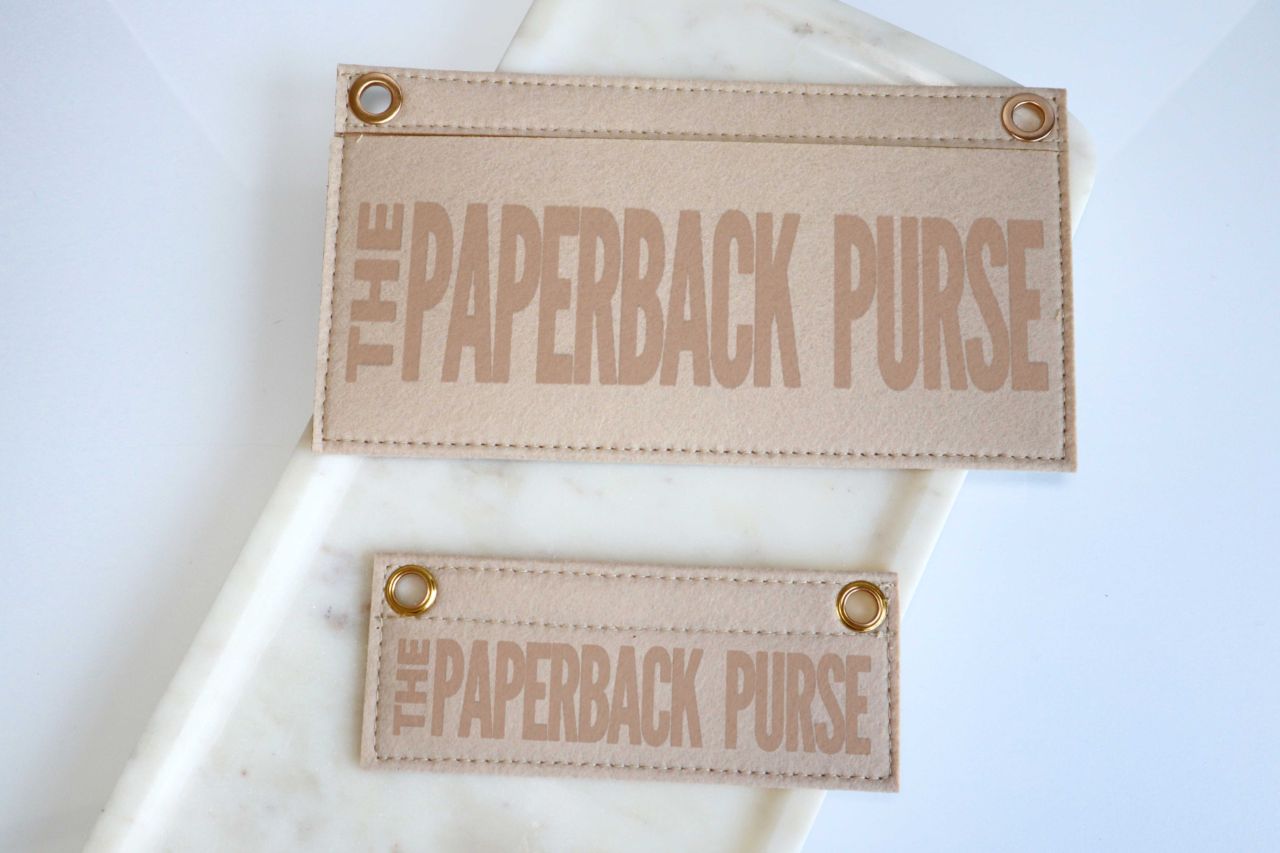 Paperback Purse Bookmark + Strap Set