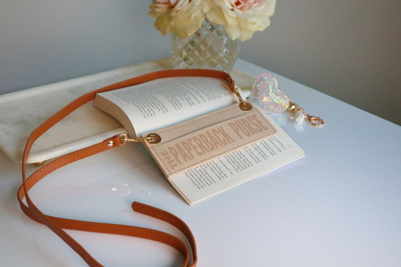 Paperback Purse Bookmark + Strap Set