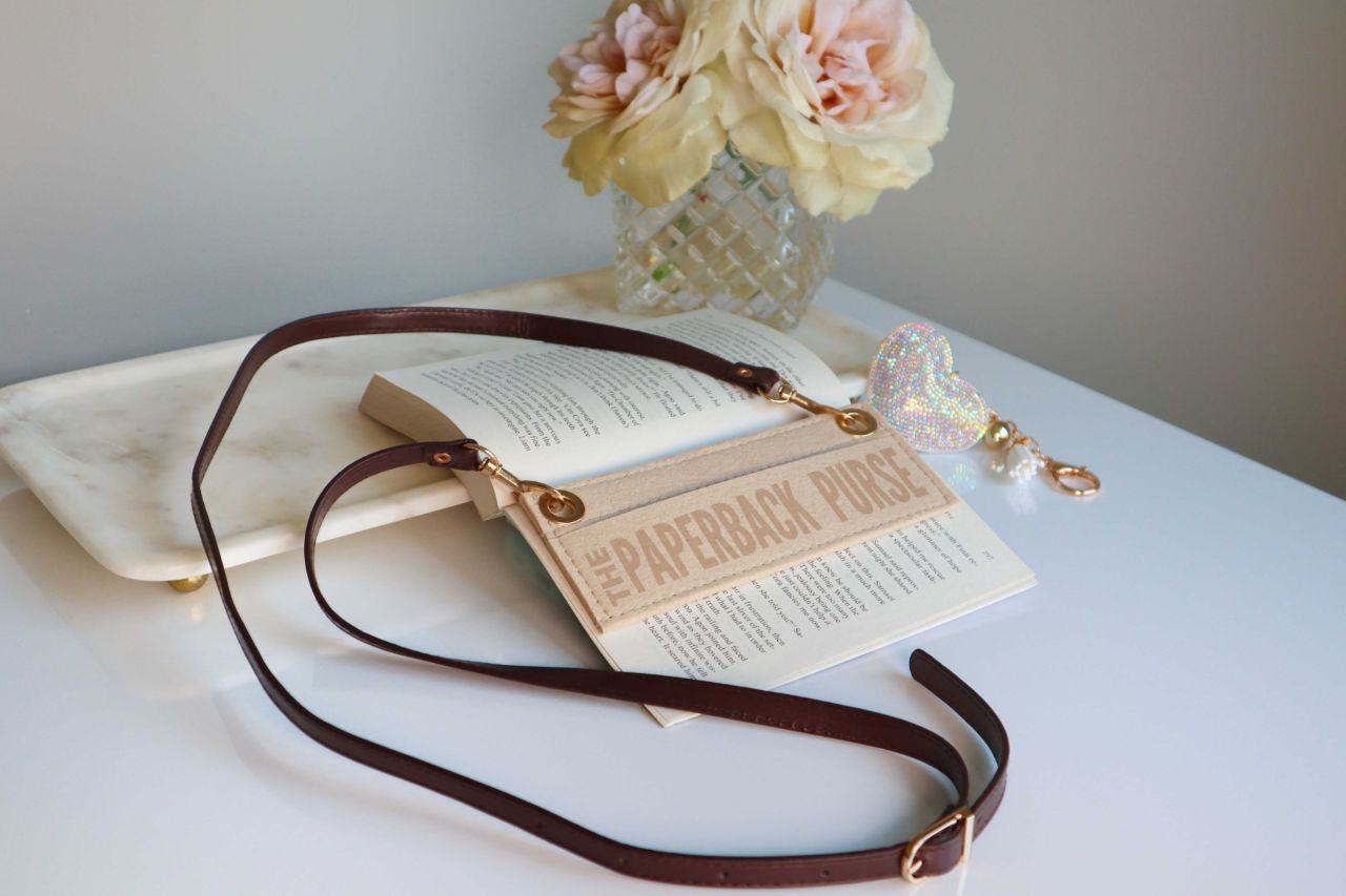 Paperback Purse Bookmark + Strap Set