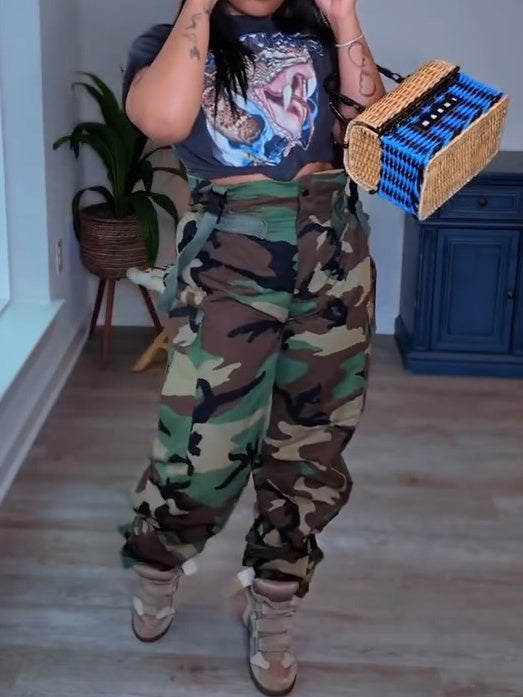 Military Roots Cargo Pants