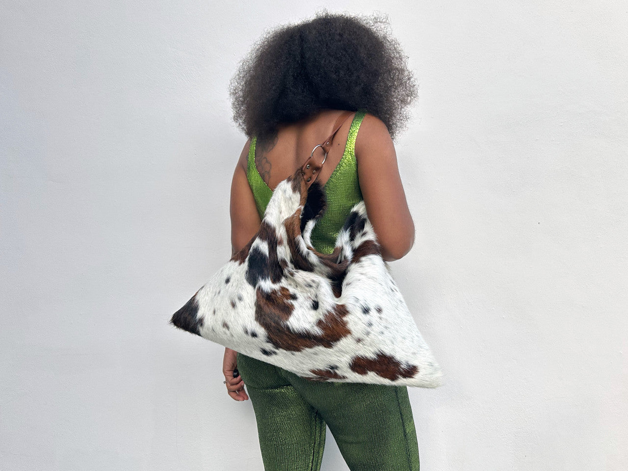 Leopard Print Large Bag
