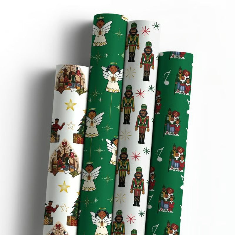 🎄⏰Christmas Sales 49% OFF🎅🏾🤶🏾Christmas Wrapping paper