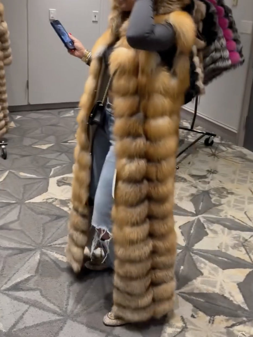 The Red Fox Full Length Vest