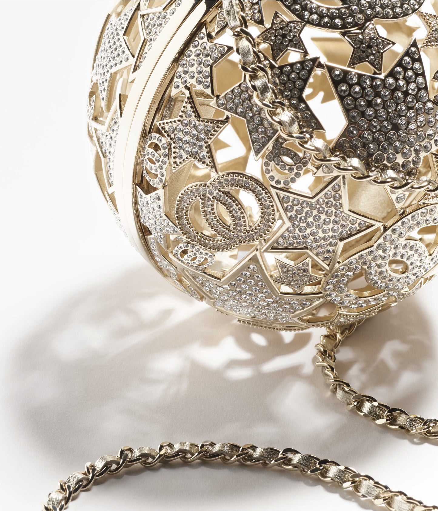 Starry Sky Ball Chain Bag