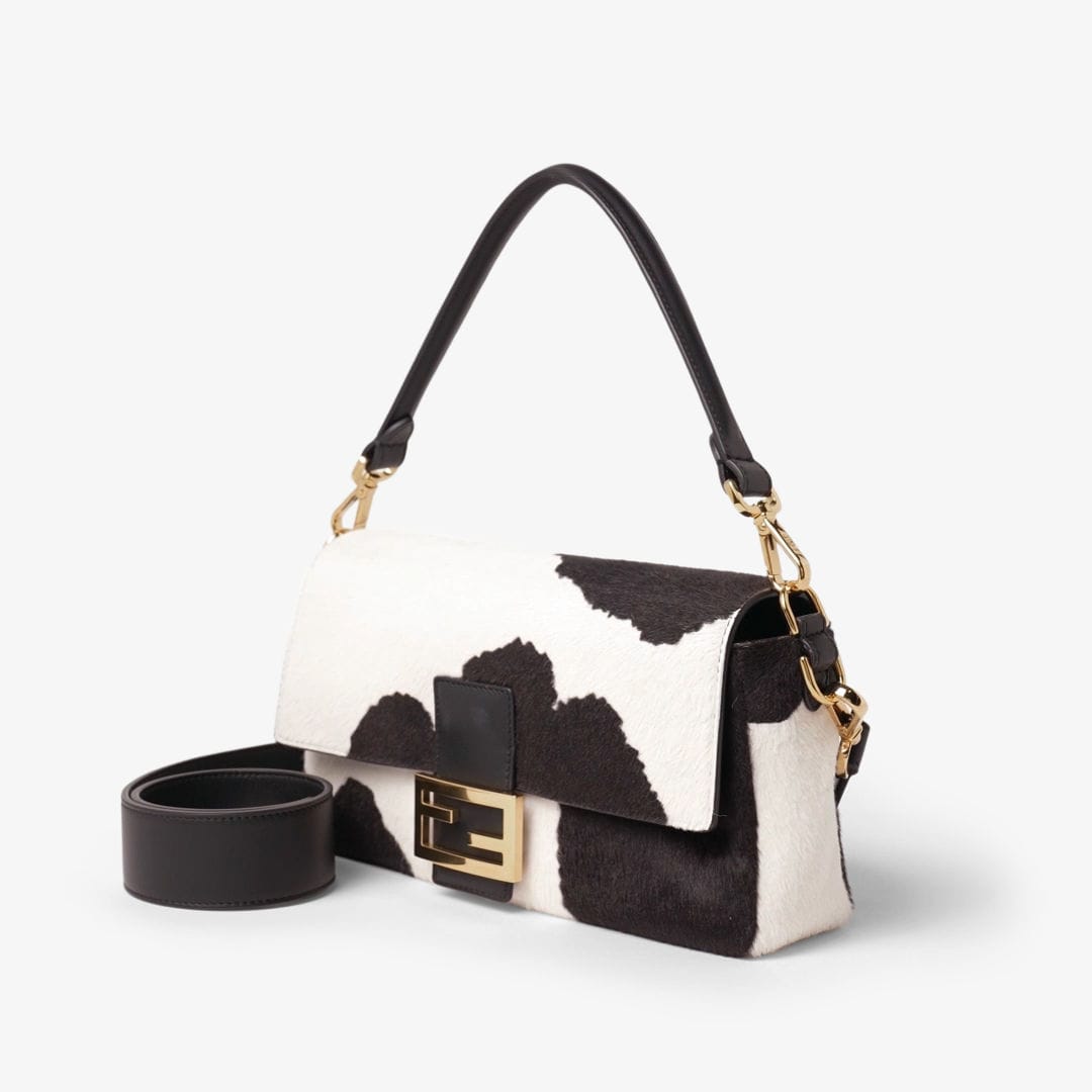 Cavallino Calfskin Printed Bag
