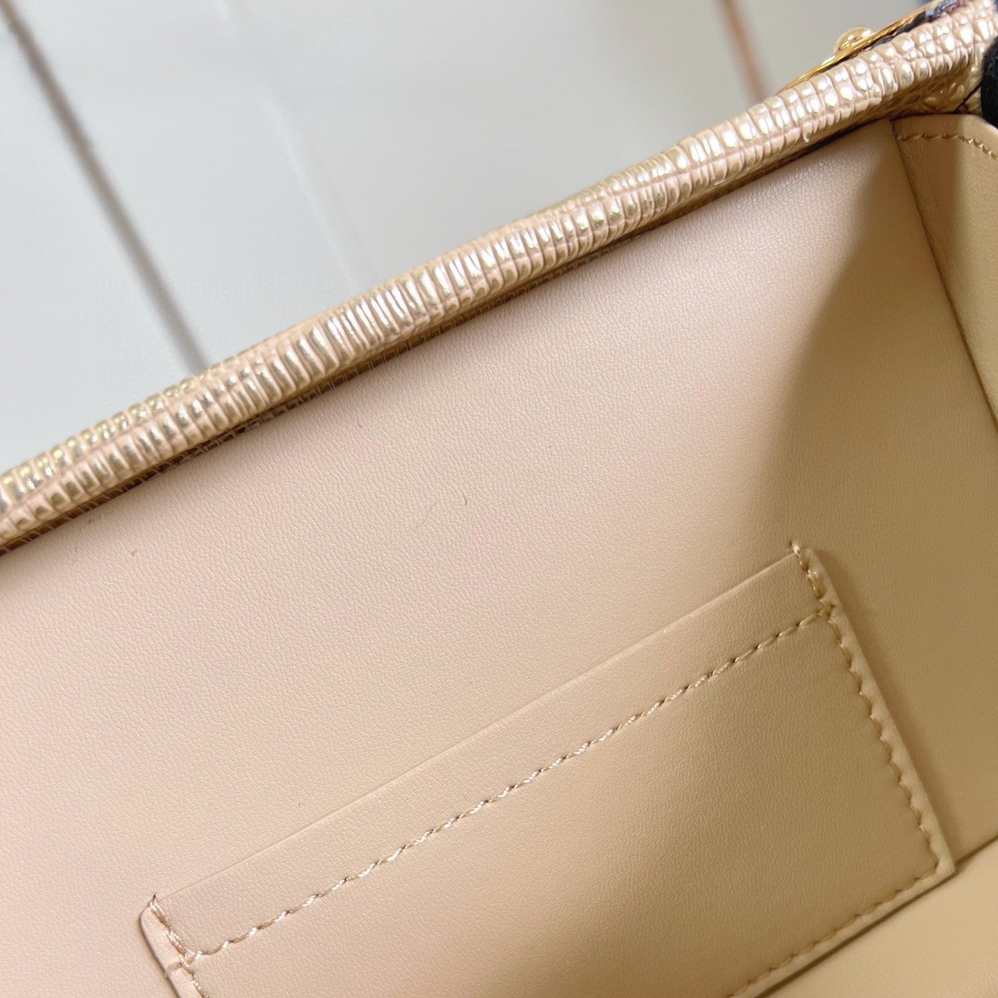 Embossed Calfskin Mini Box-shaped Crossbody Bag