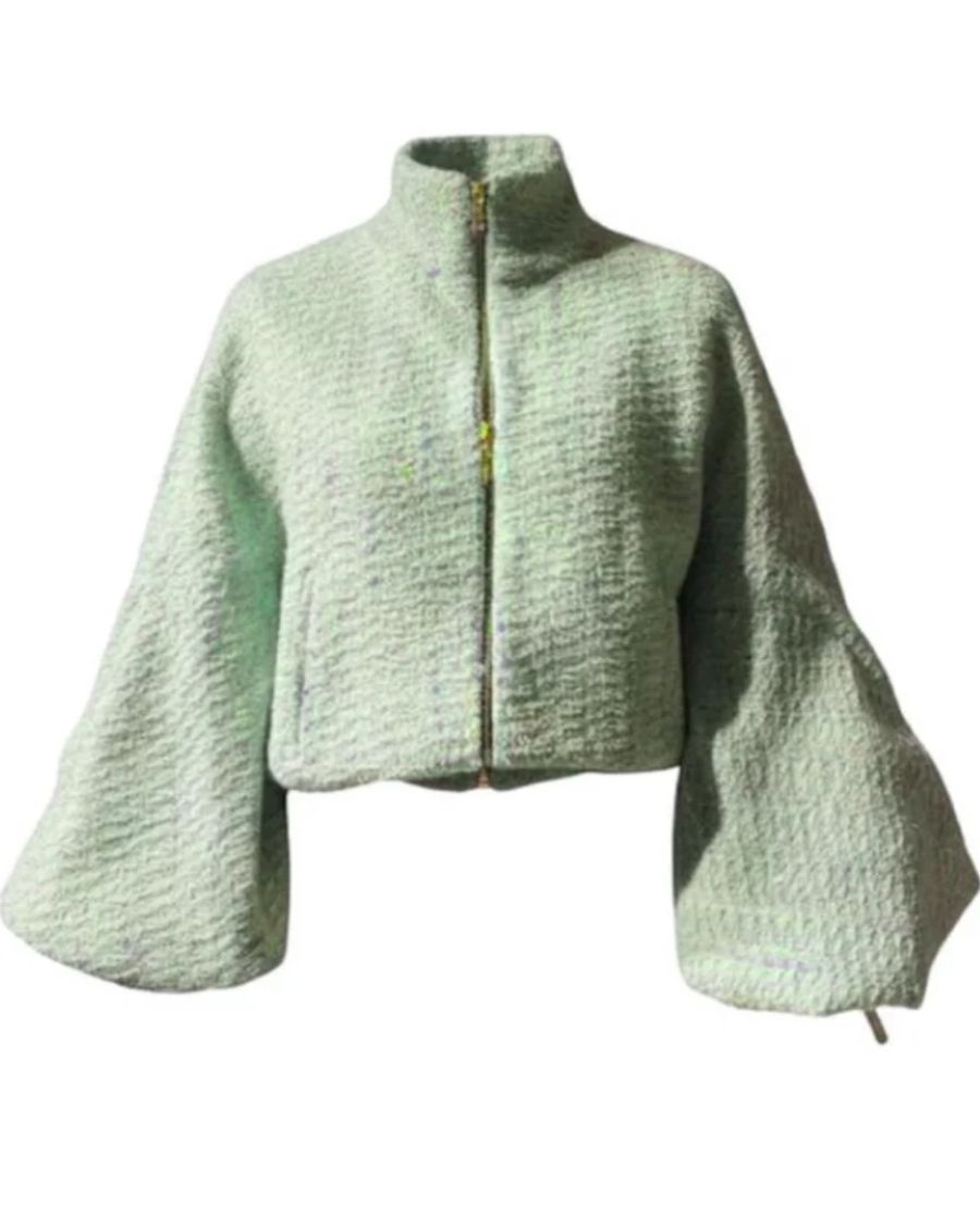 New Tweed Bomber Jacket for Spring 2026