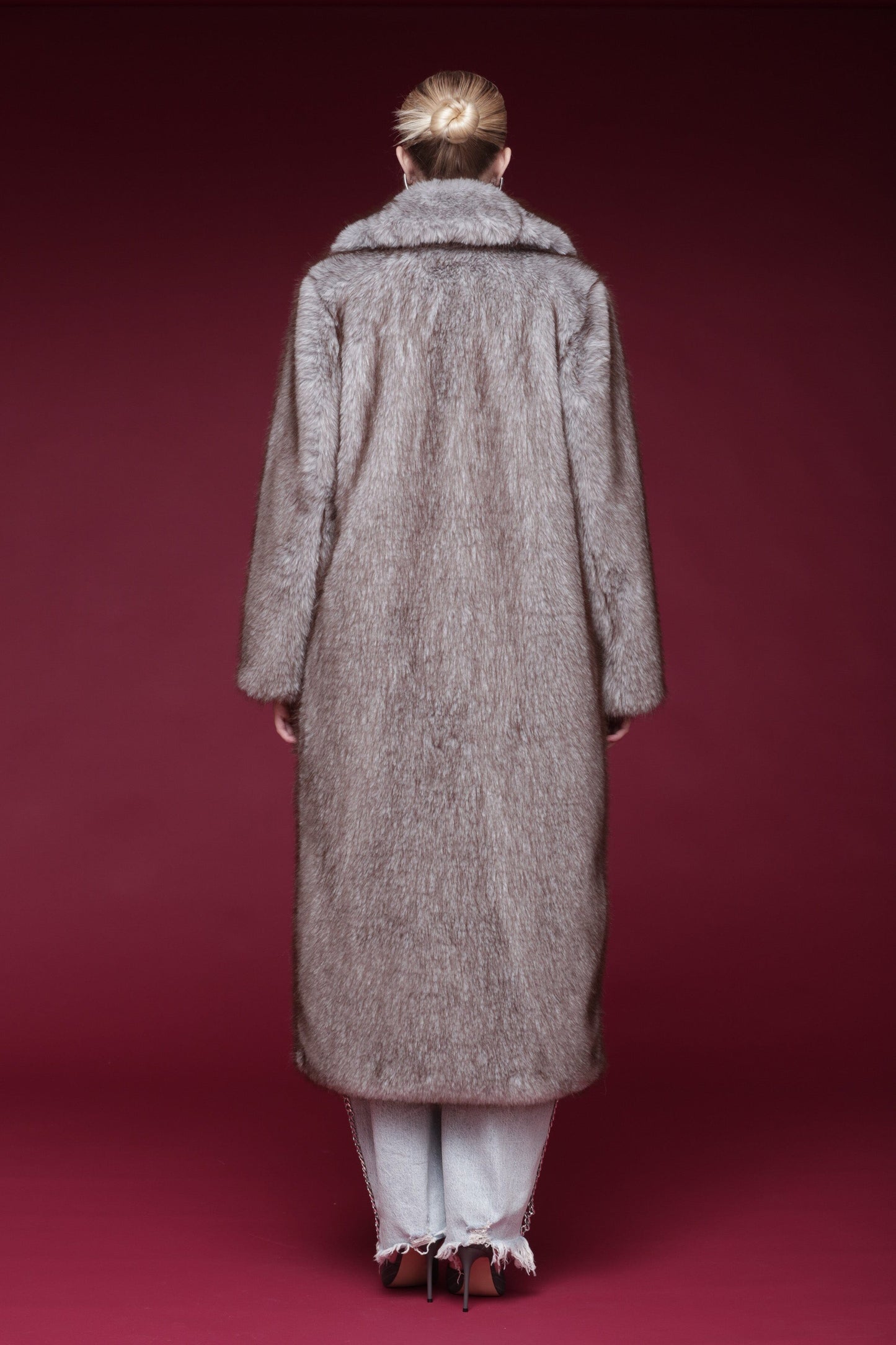 Faux Fur Maxi Coat