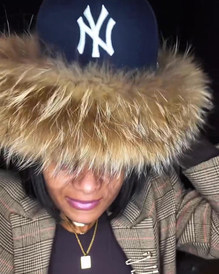 New York City Faux Fur Hat