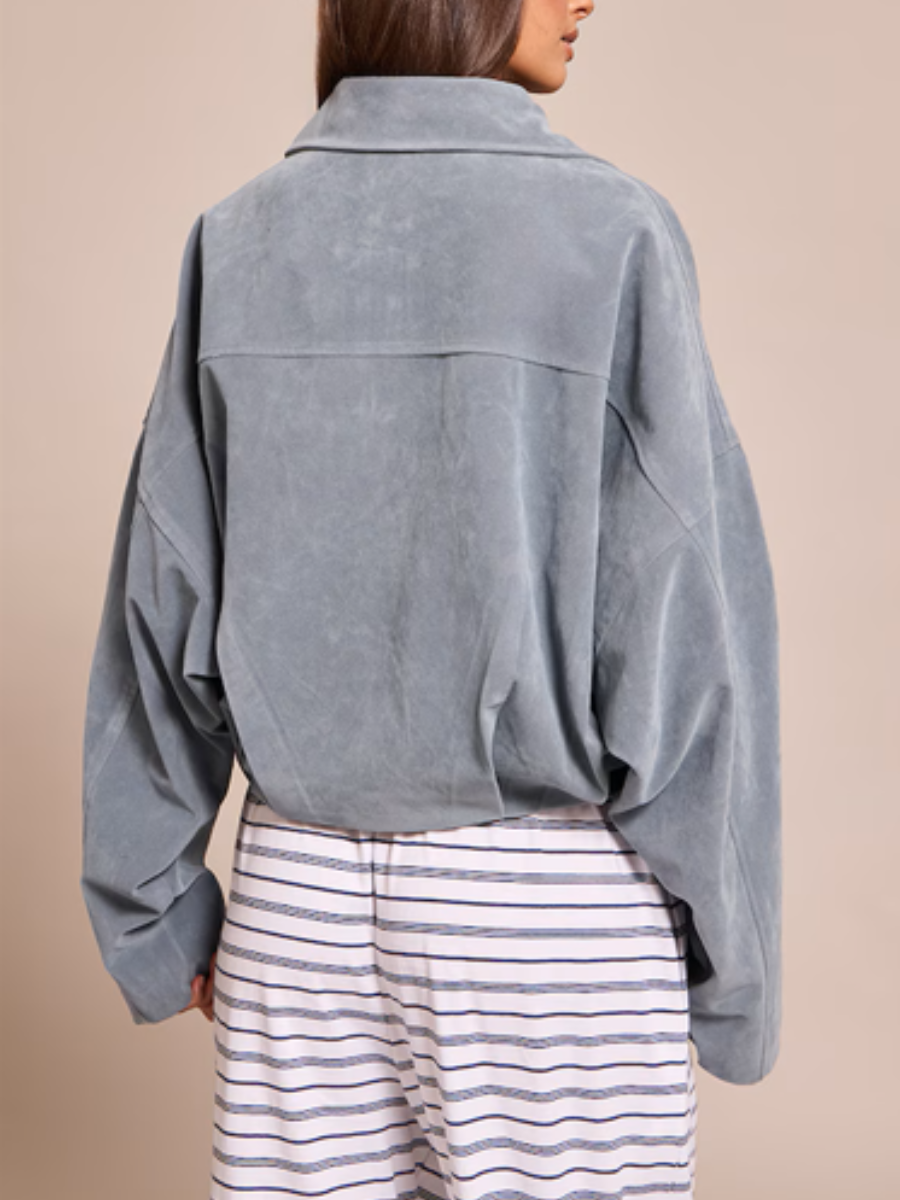 Zip-Up Short Jacket