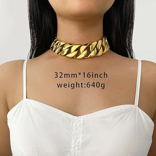 Fab Chunck Chain Necklace