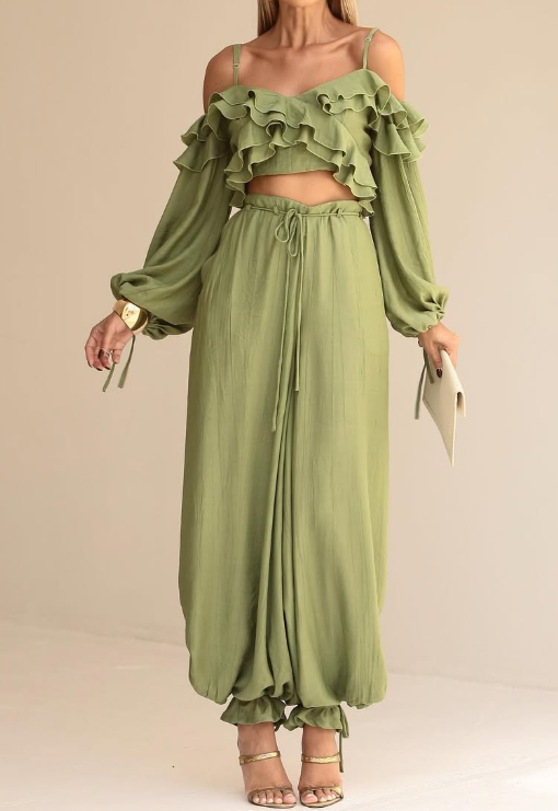 Fab Flowy Pants 2pc Set