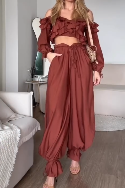 Fab Flowy Pants 2pc Set