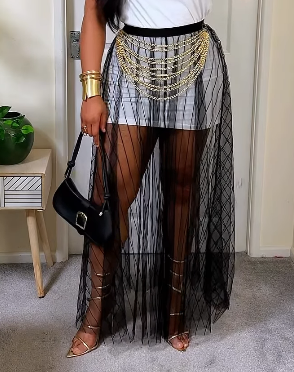 Versatile Mesh Skirt