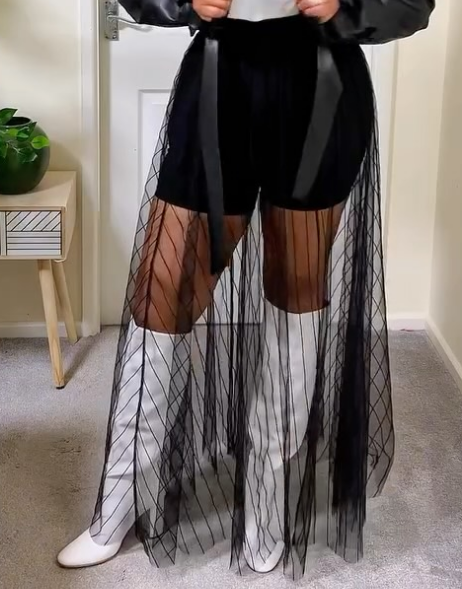 Versatile Mesh Skirt
