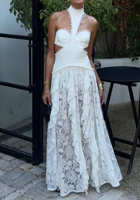 Statement Sexy Lace Dress