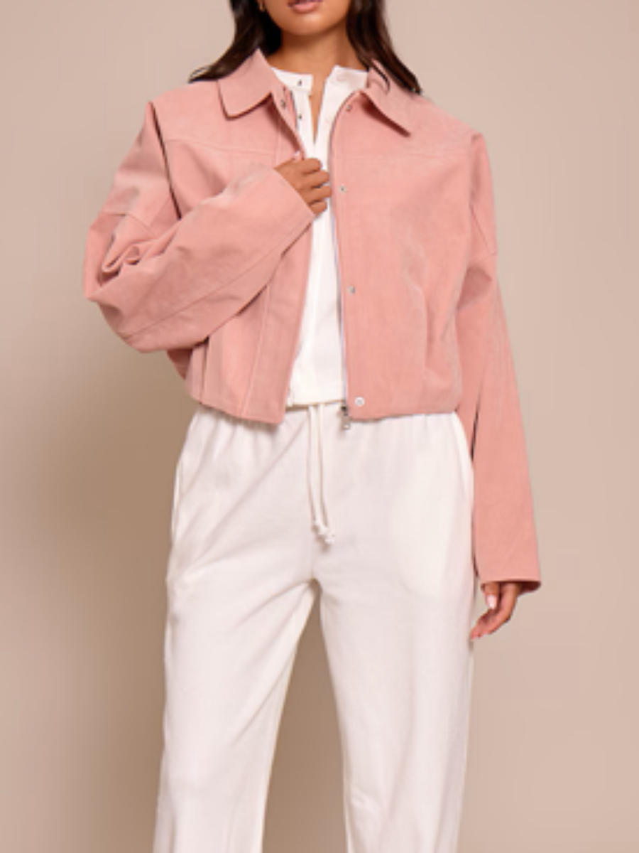 Zip-Up Short Jacket