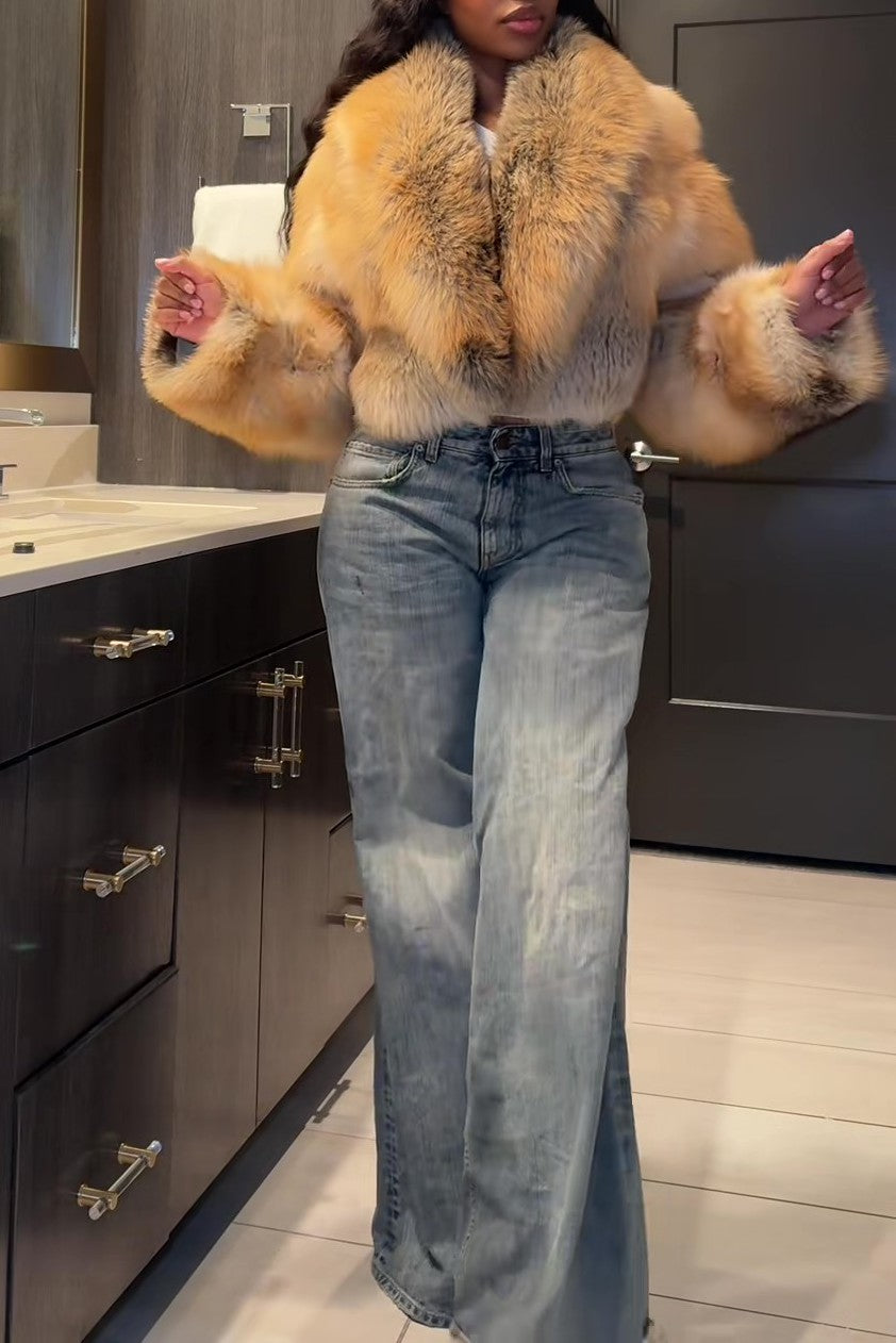 Eco-friendly Fur Coat(✔Free shipping)