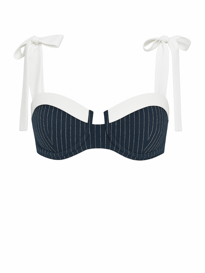 Pinstripe Top and Pants Set