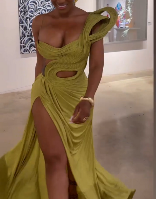 Olive Maxi Dress