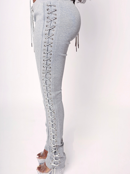 Rhinestone Strap Stand Collar Set