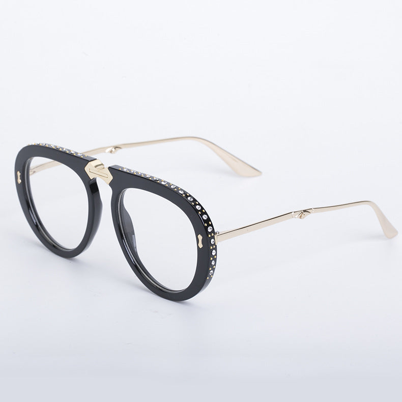 Diamond Folding Sunglasses