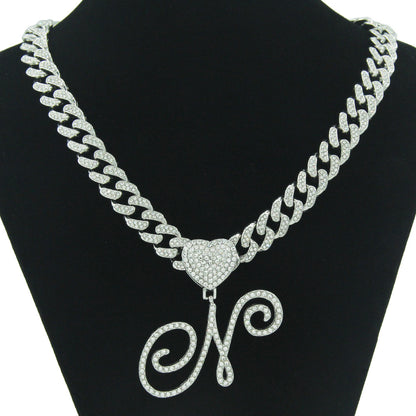 Chill Alphabet Pendant Necklace