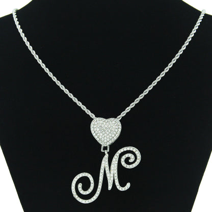 Chill Alphabet Pendant Necklace