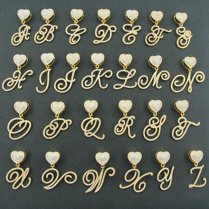 Chill Alphabet Pendant Necklace