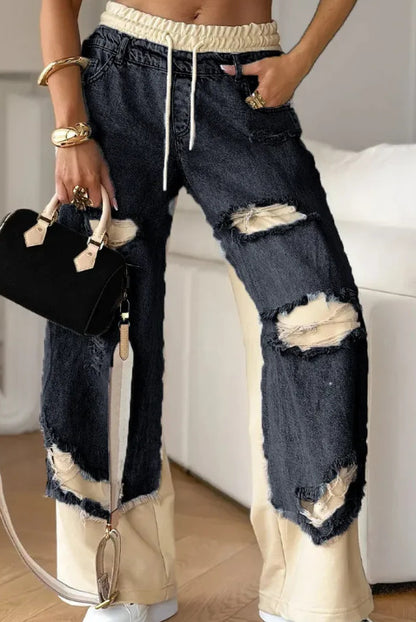 Jogger Stretchy Denim Pants