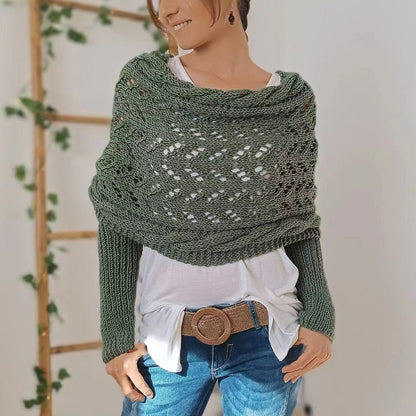 Chic Twist Cutout Sweater