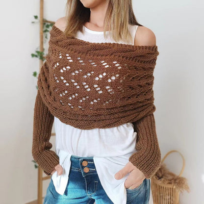 Chic Twist Cutout Sweater
