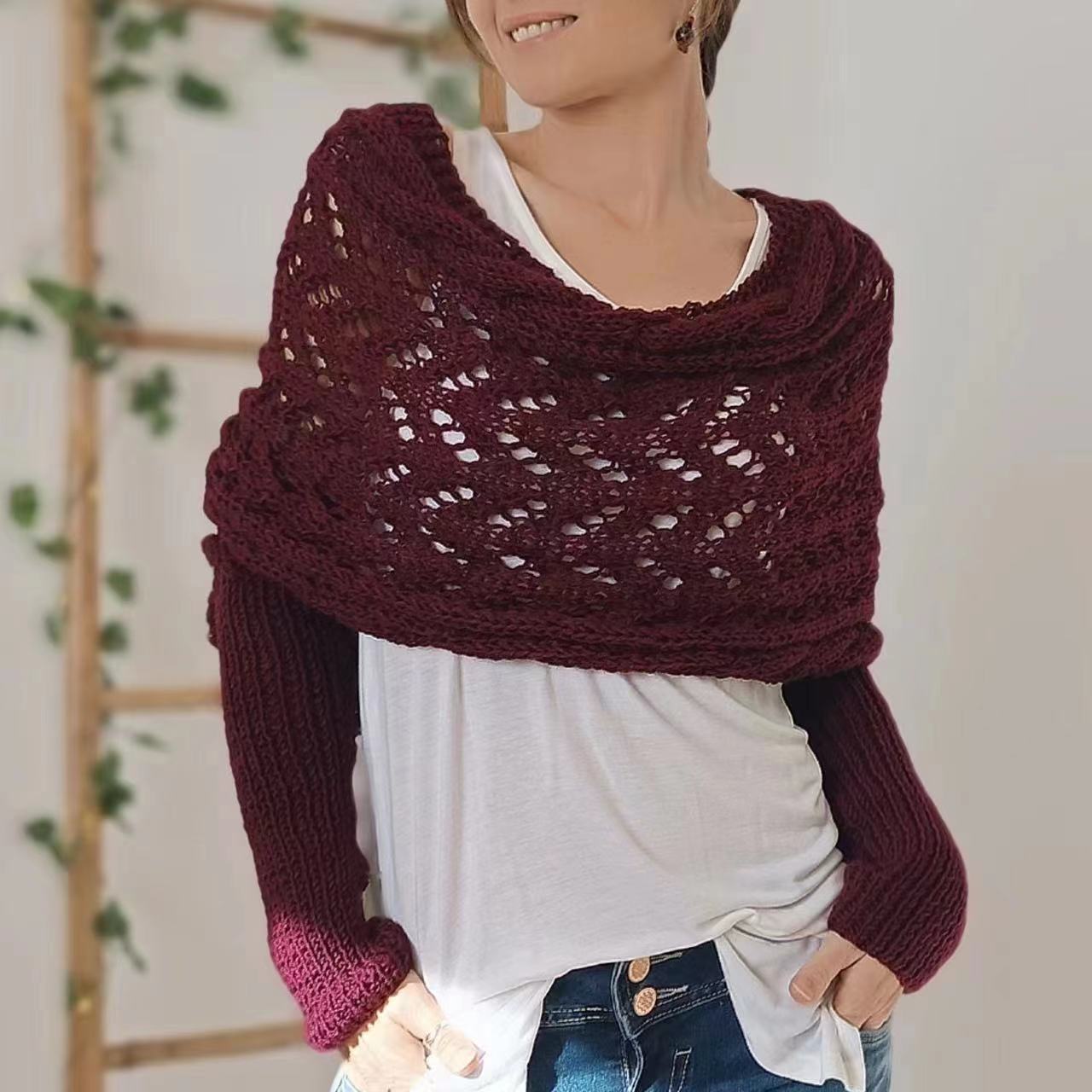 Chic Twist Cutout Sweater