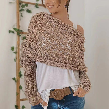 Chic Twist Cutout Sweater