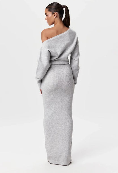Slim-Fit Elegant Sweater Dress