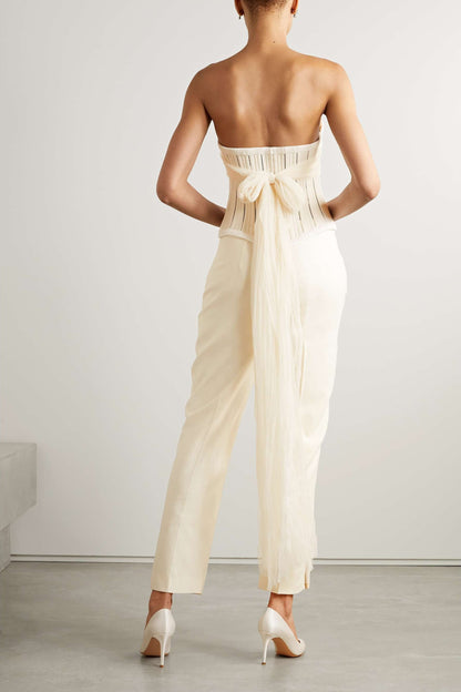 Strapless Bustier Women Top
