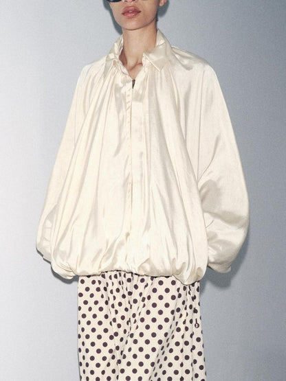 Trendy Beige Jacket