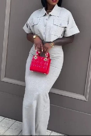 Davenport Top & Skirt Set