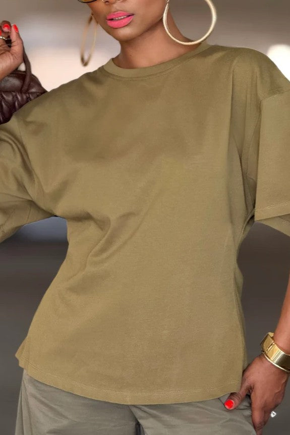 Women's Zippered Waist Top