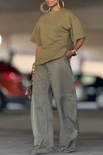 Women's Zippered Waist Top