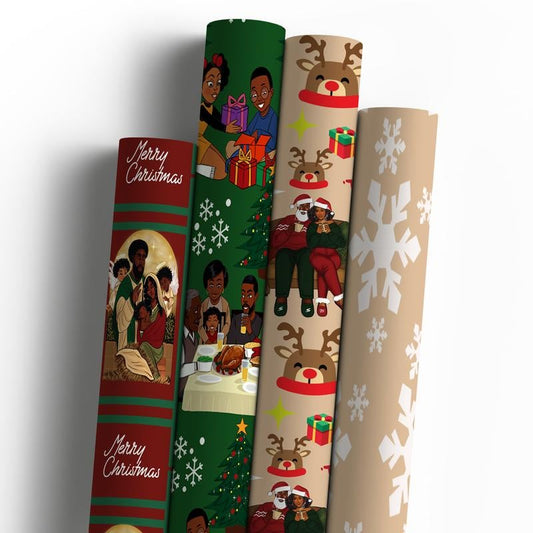 🎄⏰Christmas Sales 49% OFF🎅🏾🤶🏾Christmas Wrapping paper