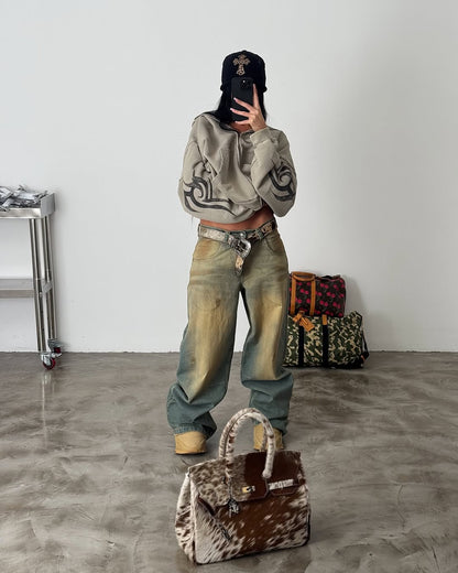 The Cowhide Leather Bag