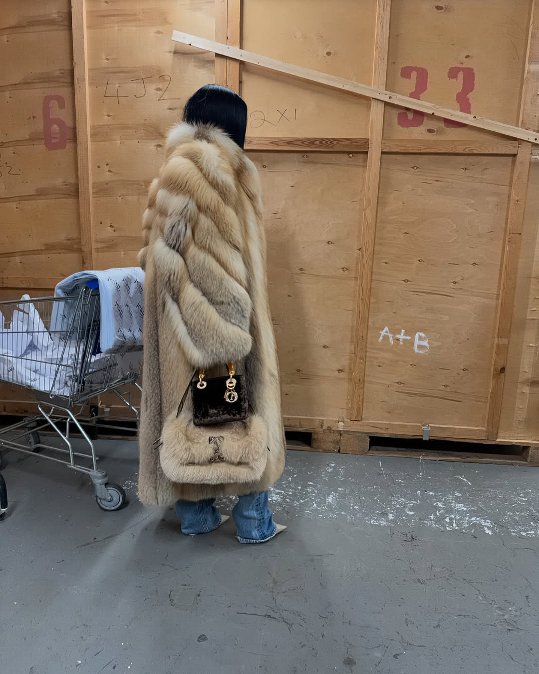 Full Length Fox Fur Coat [⏰Free Shipping?]