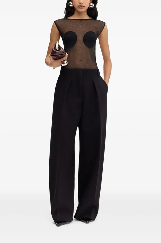 The Ovalo wide-leg trousers